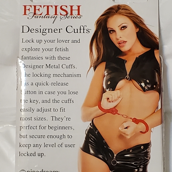 NWOT FETISH Designer Handcuffs - Picture 2 of 3